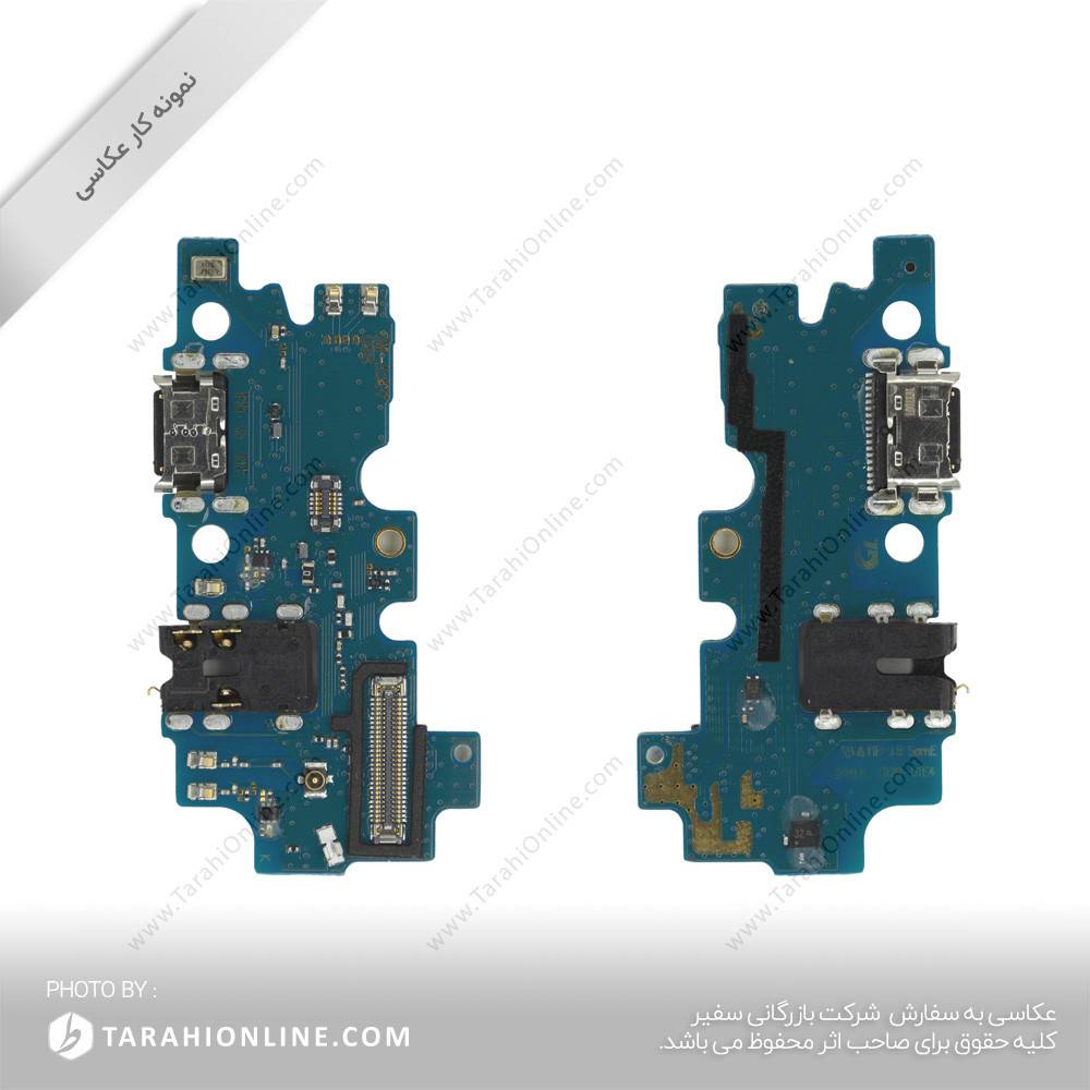 عکاسی از قطعات الکترونیکی - برد شارژ A30s